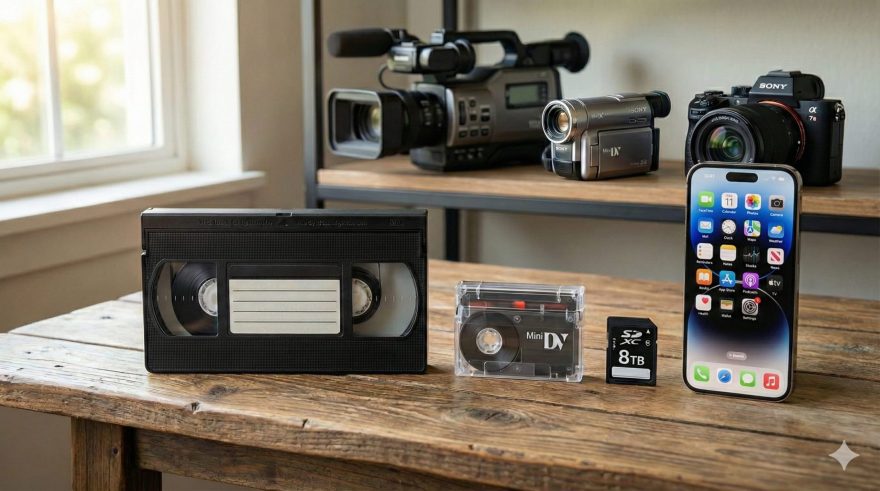 evolución de grabación de los últimos 30 años